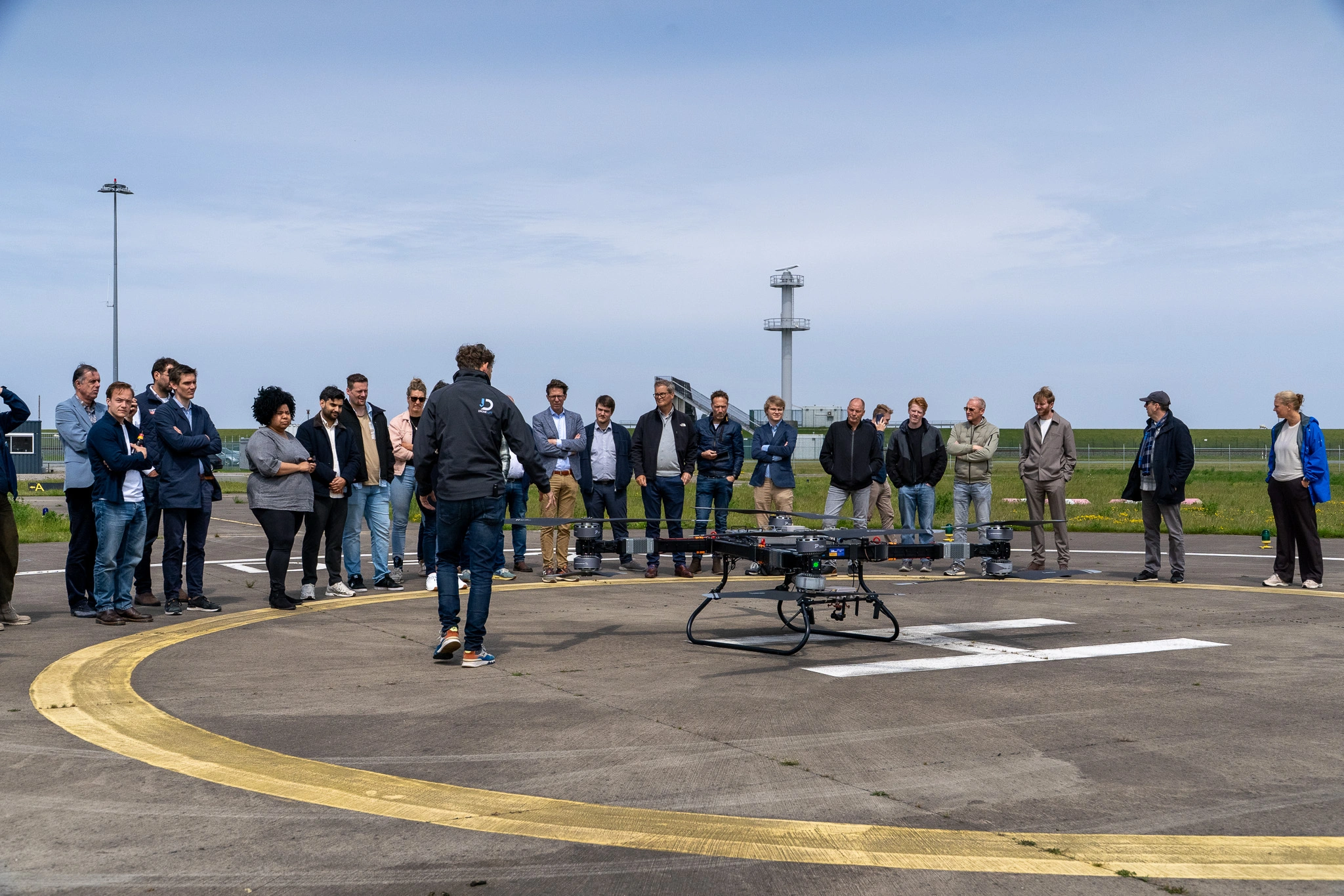 Transport par drone en environnement offshore