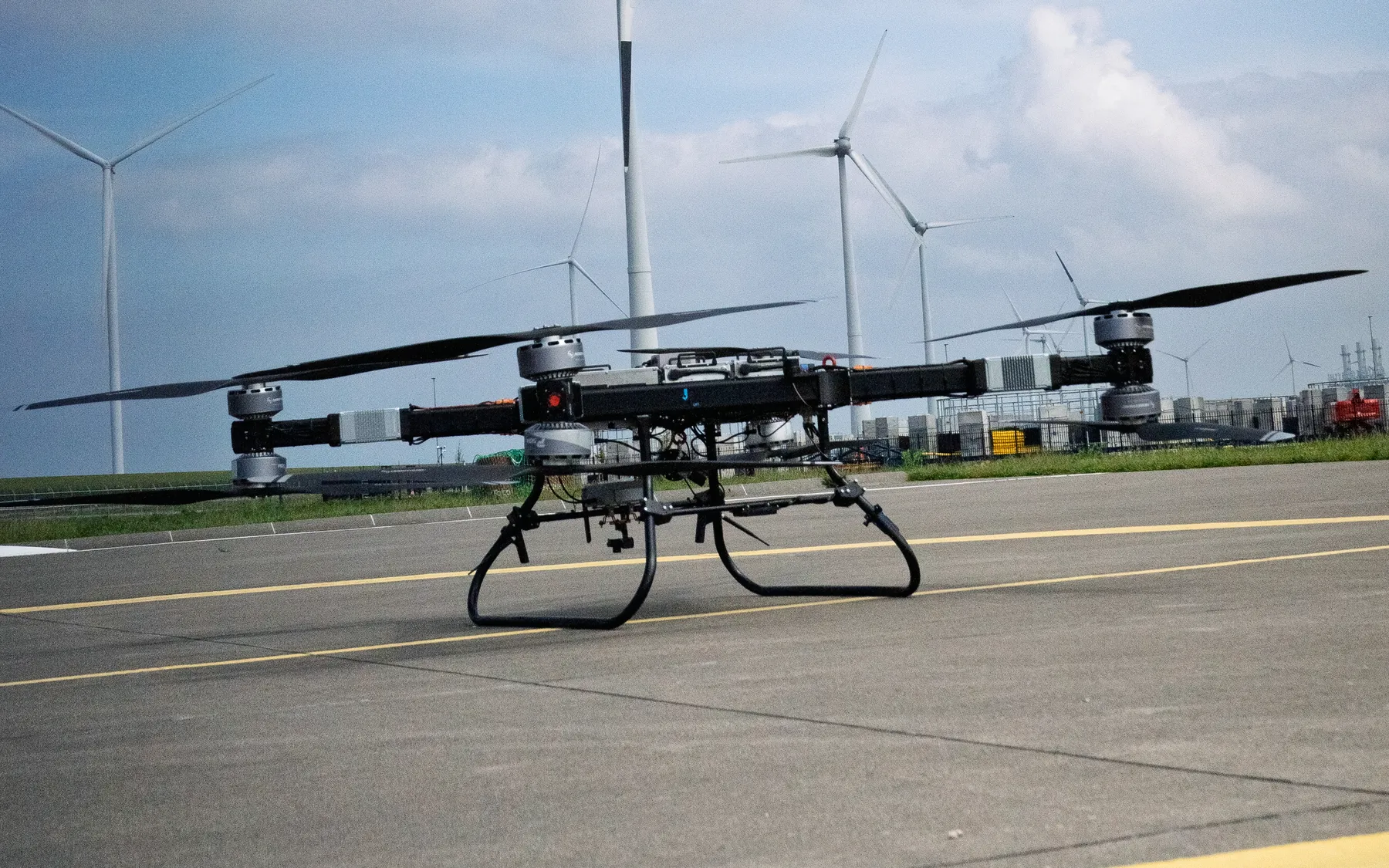Demonstratiedag van proeftuin OWIC in de Eemshaven.